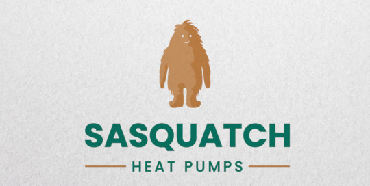 logo design and branding for Sasquatch Heath Pumps
